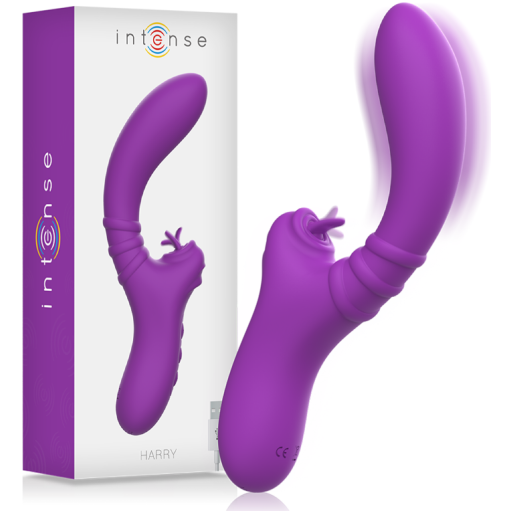 HARRY Vibratore Flessibile Con Lingua