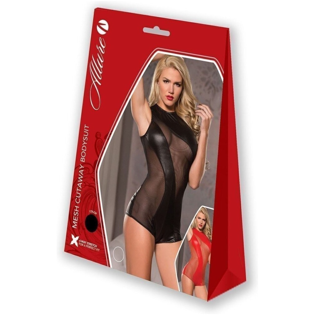 Bodysuit con Cerniera posteriore Allure