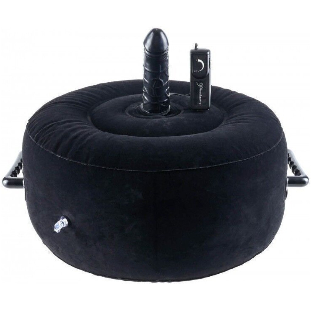 Sedile gonfiabile con fallo vibrante integrato