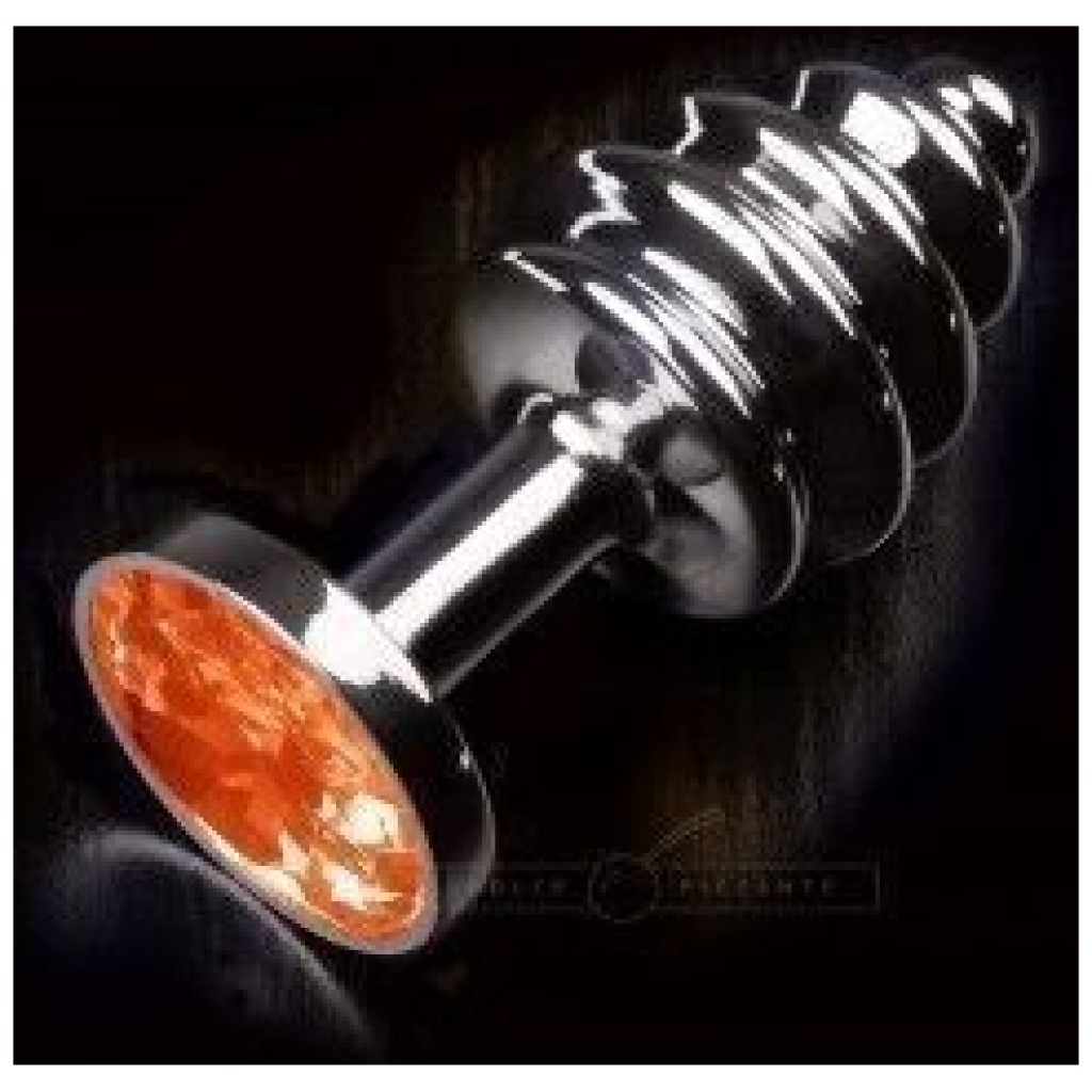 plug anale Jewellery Ribbed Orange