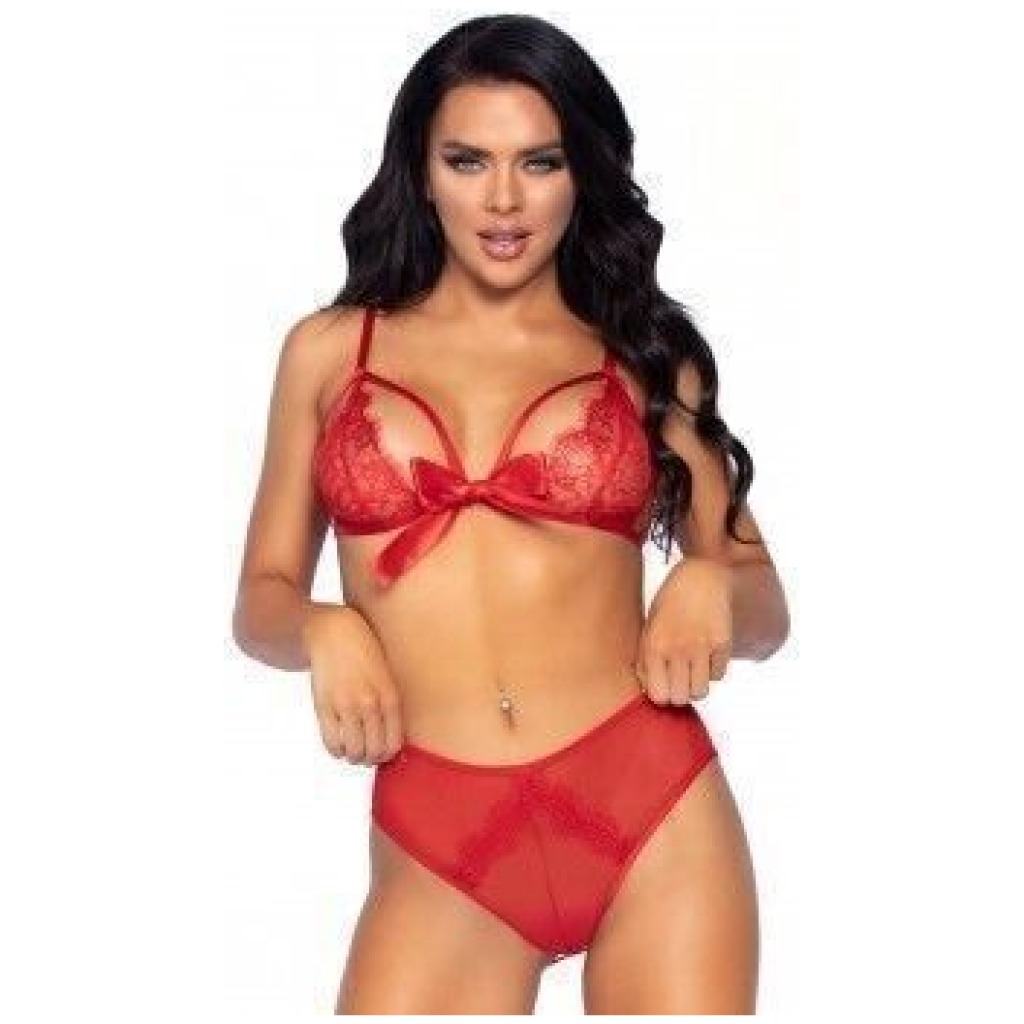 Bralette e mutandina Alta senza cavallo