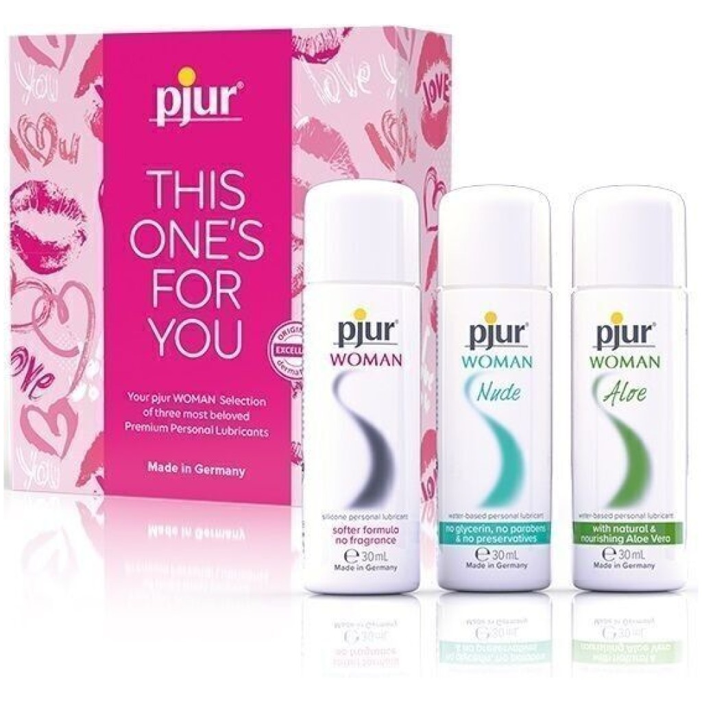 PJUR DONNA LUBRIFICANTI SET 3 UNITÀ x 30 ML