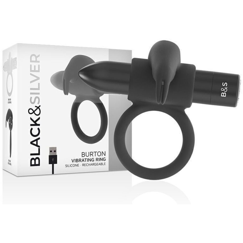 Anello Ricaricabile Burton BLACK&SILVER