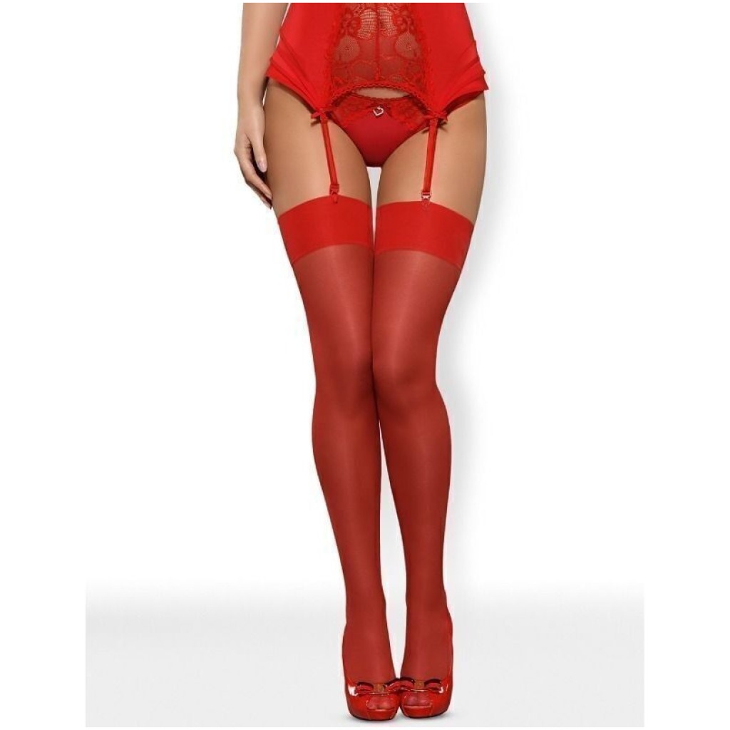 Collant Obsessive Rosso S/M
