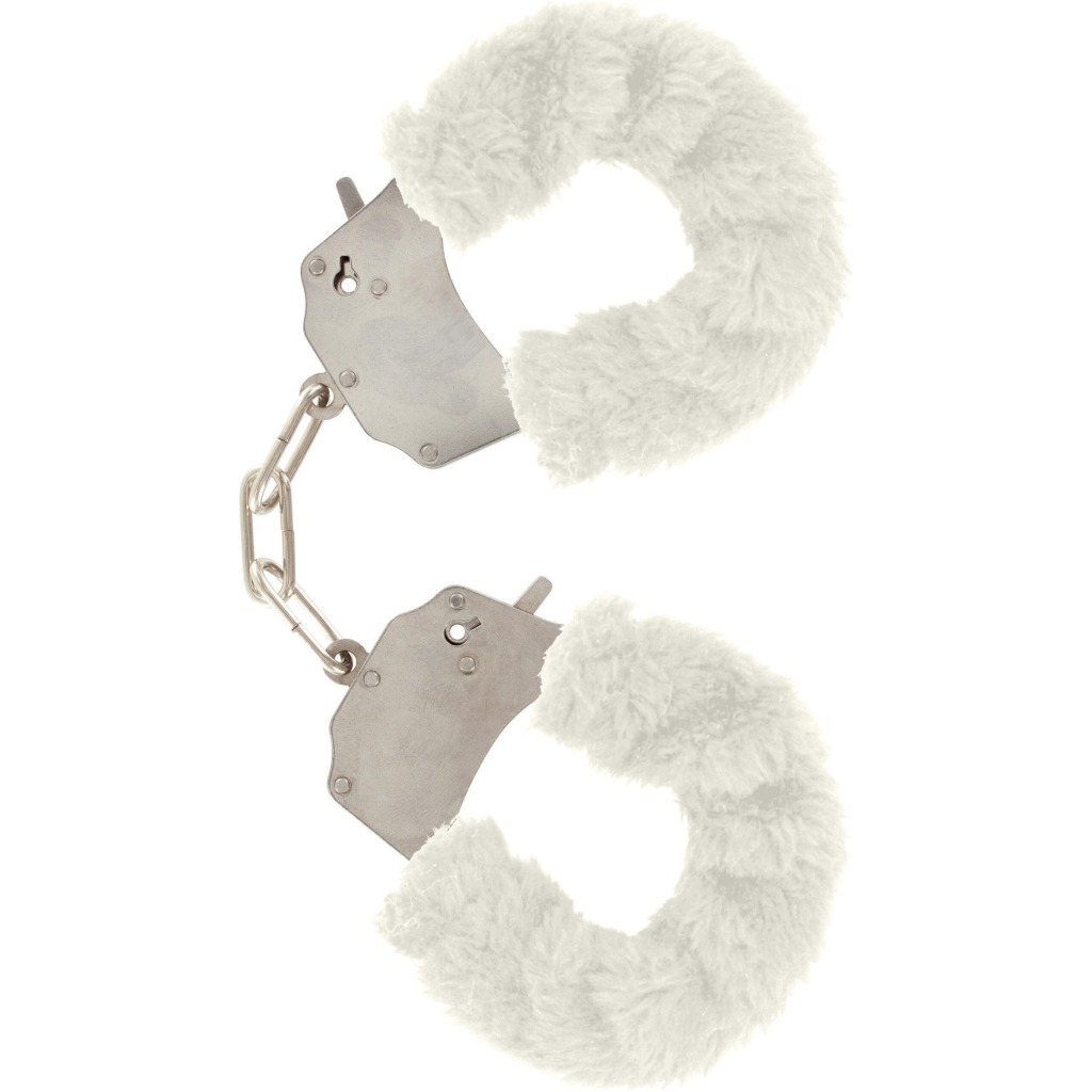 Manette Peluche Furry Fun White