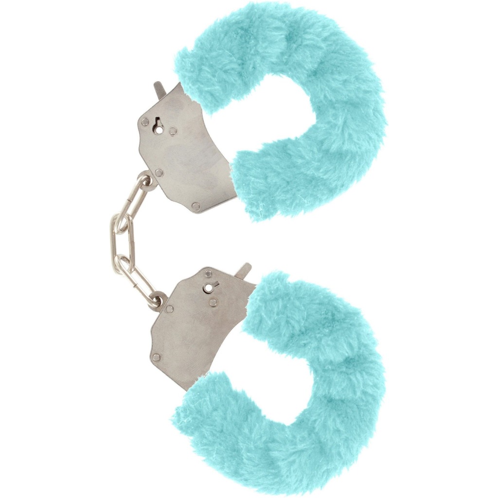 Manette Peluche Furry Fun Azzurro