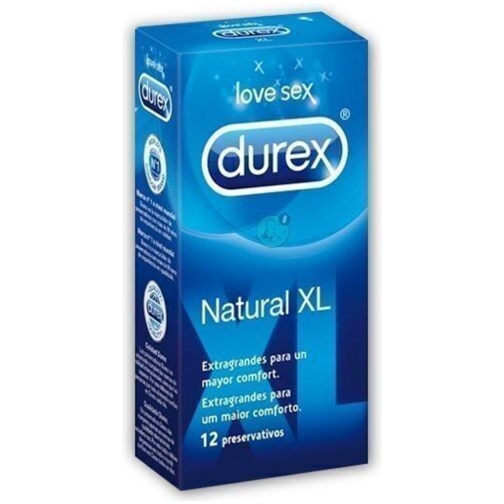 Profilattici Durex Xtra Large Power 12 pezzi